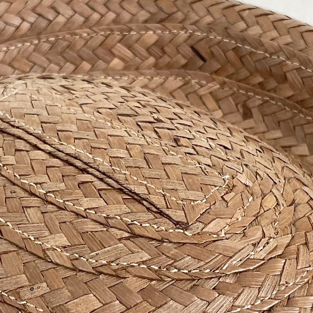 Stetson Madrigal Coconut Straw Porkpie Hat Brown Size XL - Picture 11 of 16